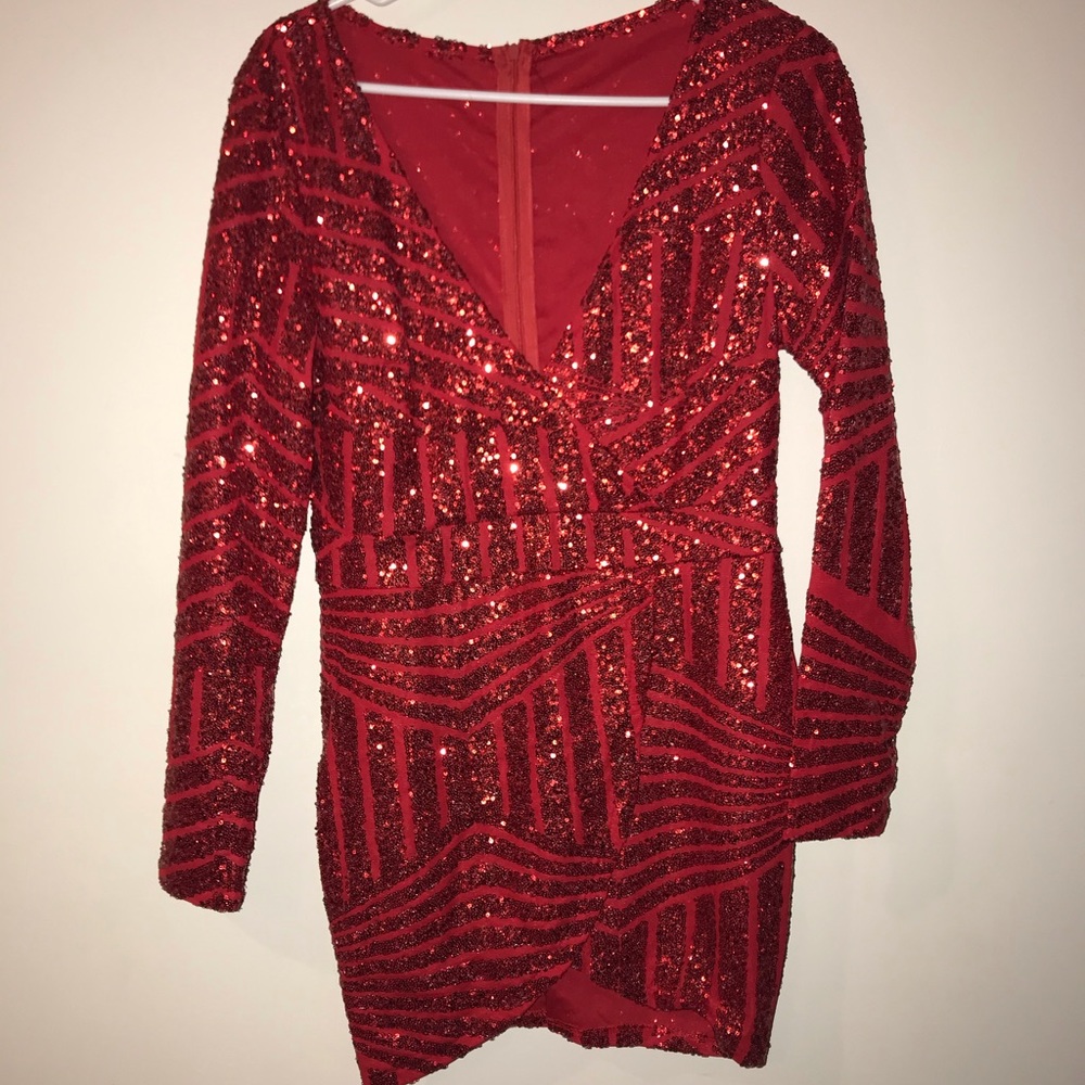 Sequin Mini Dress
